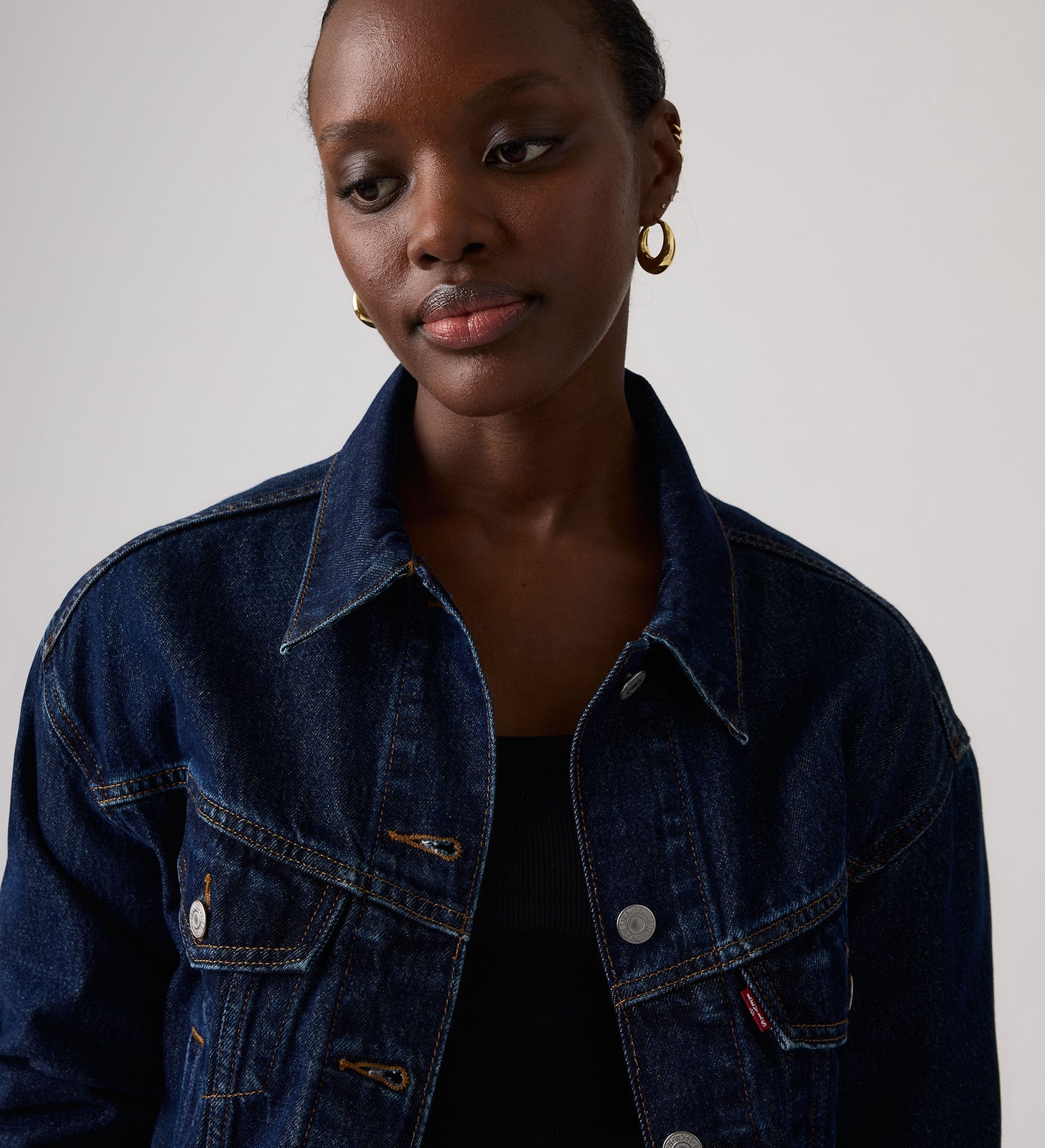 Main 8 - Levi's® Women's Shrunken '90s Trucker Jacket - A91550000