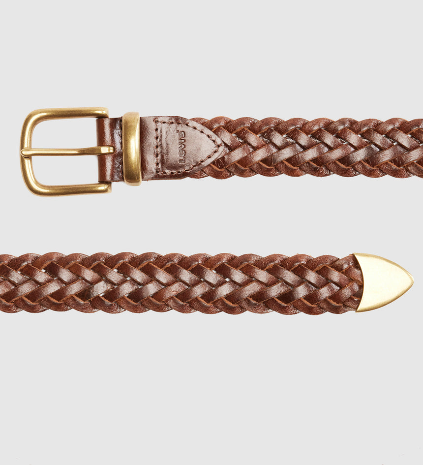 Main 2 - Levi's® Men's Western Braid Belt - 005D60000