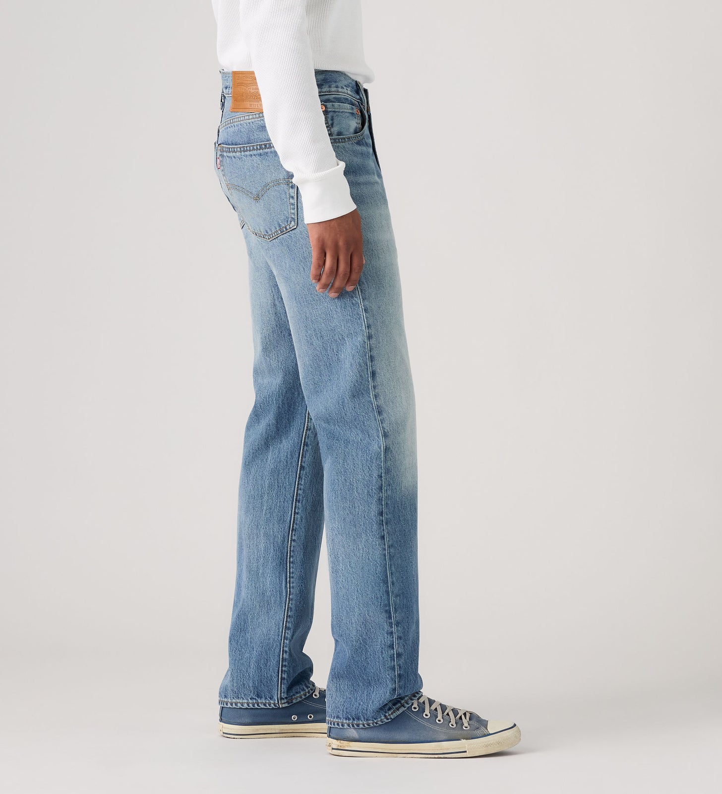 Main 6 - Levi's® Men's 555™ Relaxed Straight Jeans - 000LO0004