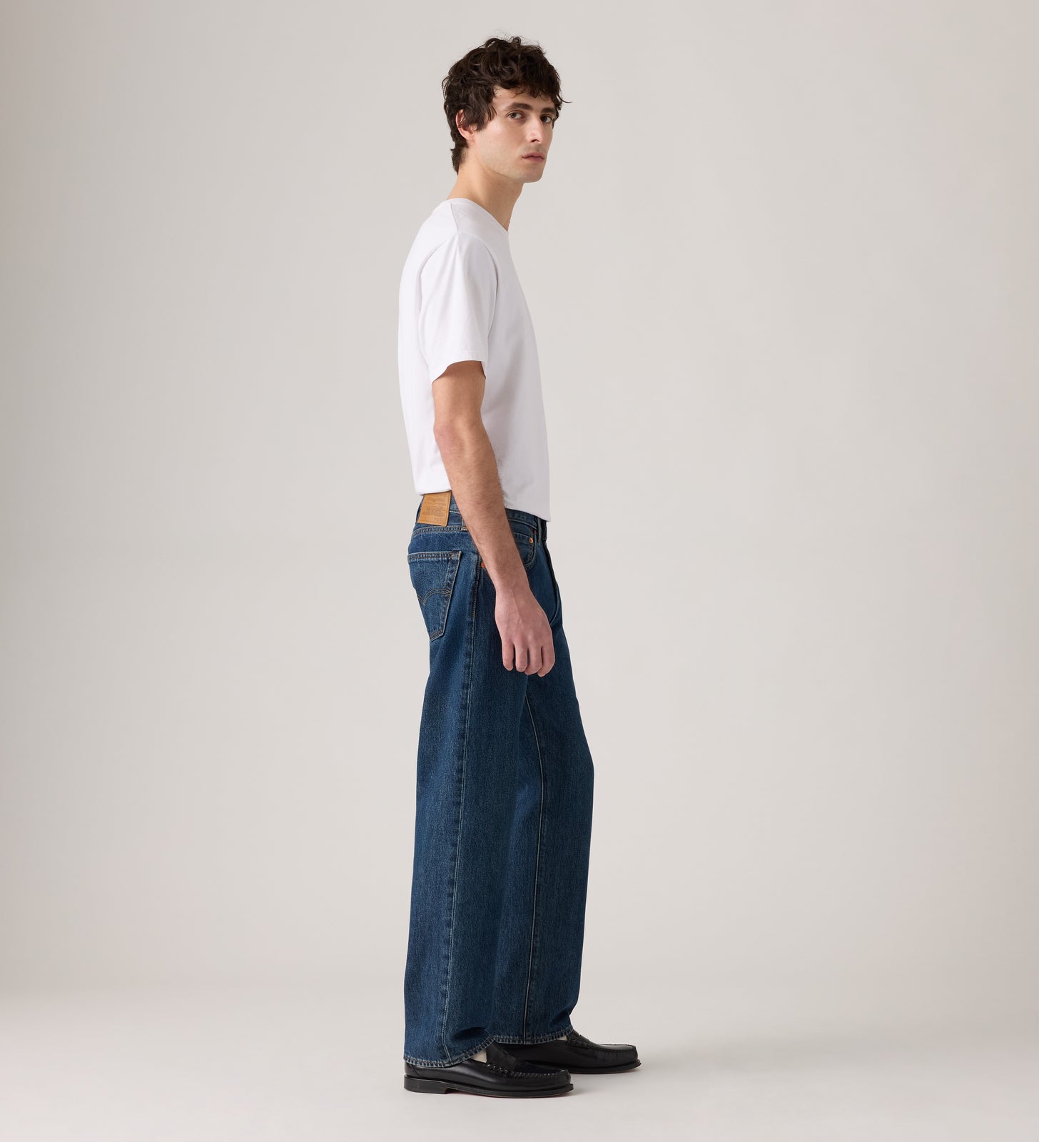 Main 3 - Levi's® Men's 555™ Relaxed Straight Jeans - 000LO0035