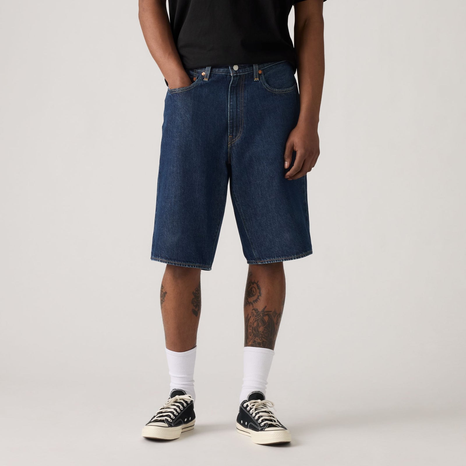 Main 5 - Levi's® Men's 478 Baggy Shorts - 001JM0009