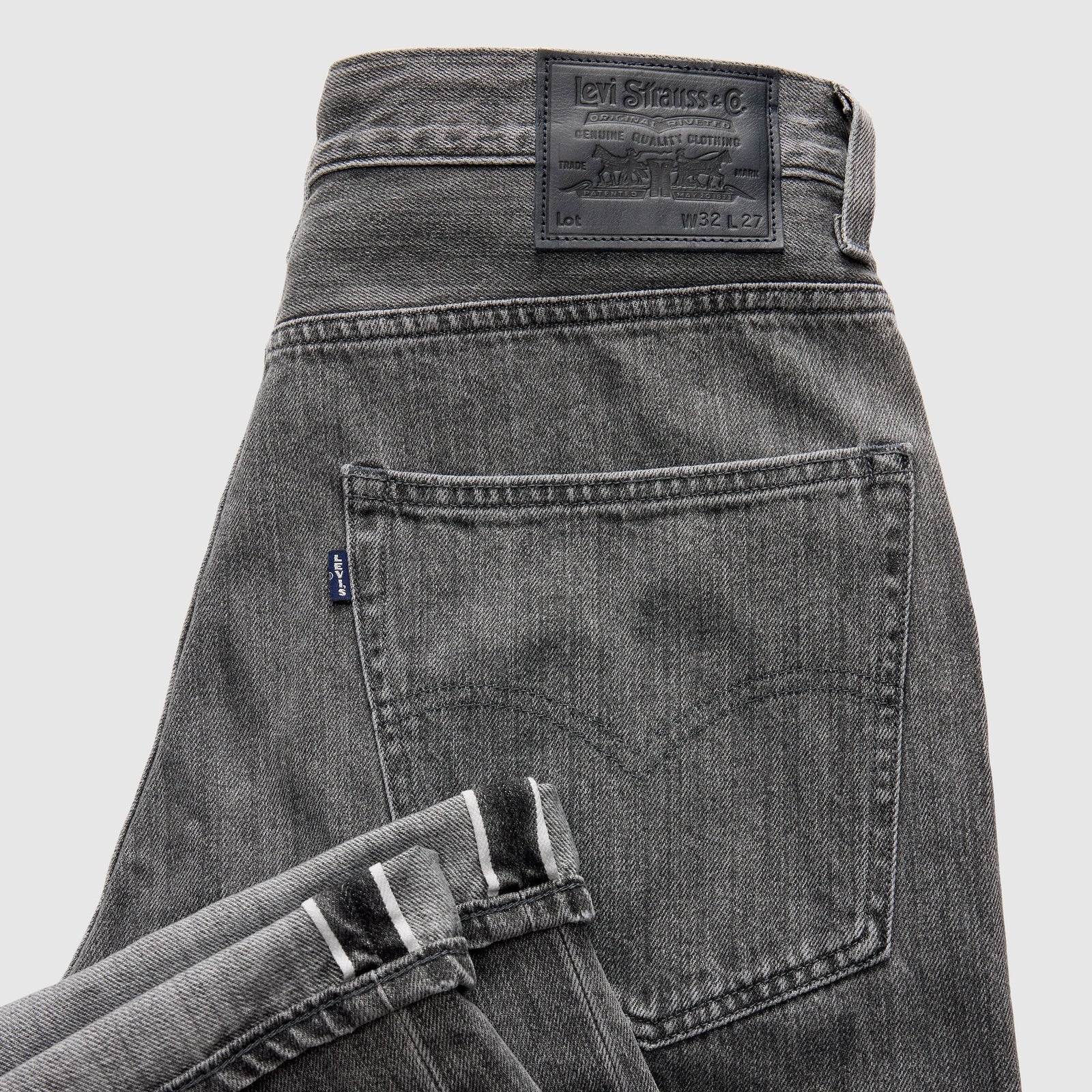 Main 9 - Levi's® Blue Tab™ Men's Marker Selvedge Loose Jeans - 001LN0004
