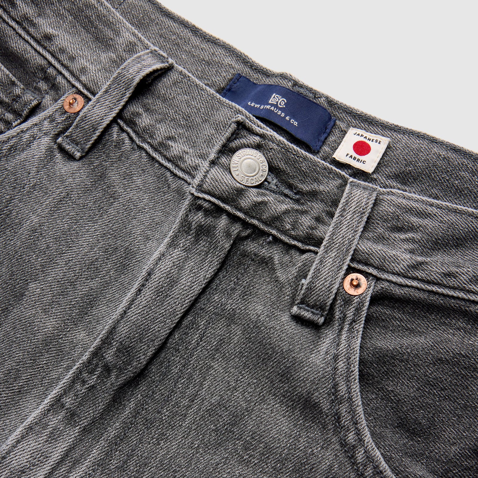 Main 10 - Levi's® Blue Tab™ Men's Marker Selvedge Loose Jeans - 001LN0004
