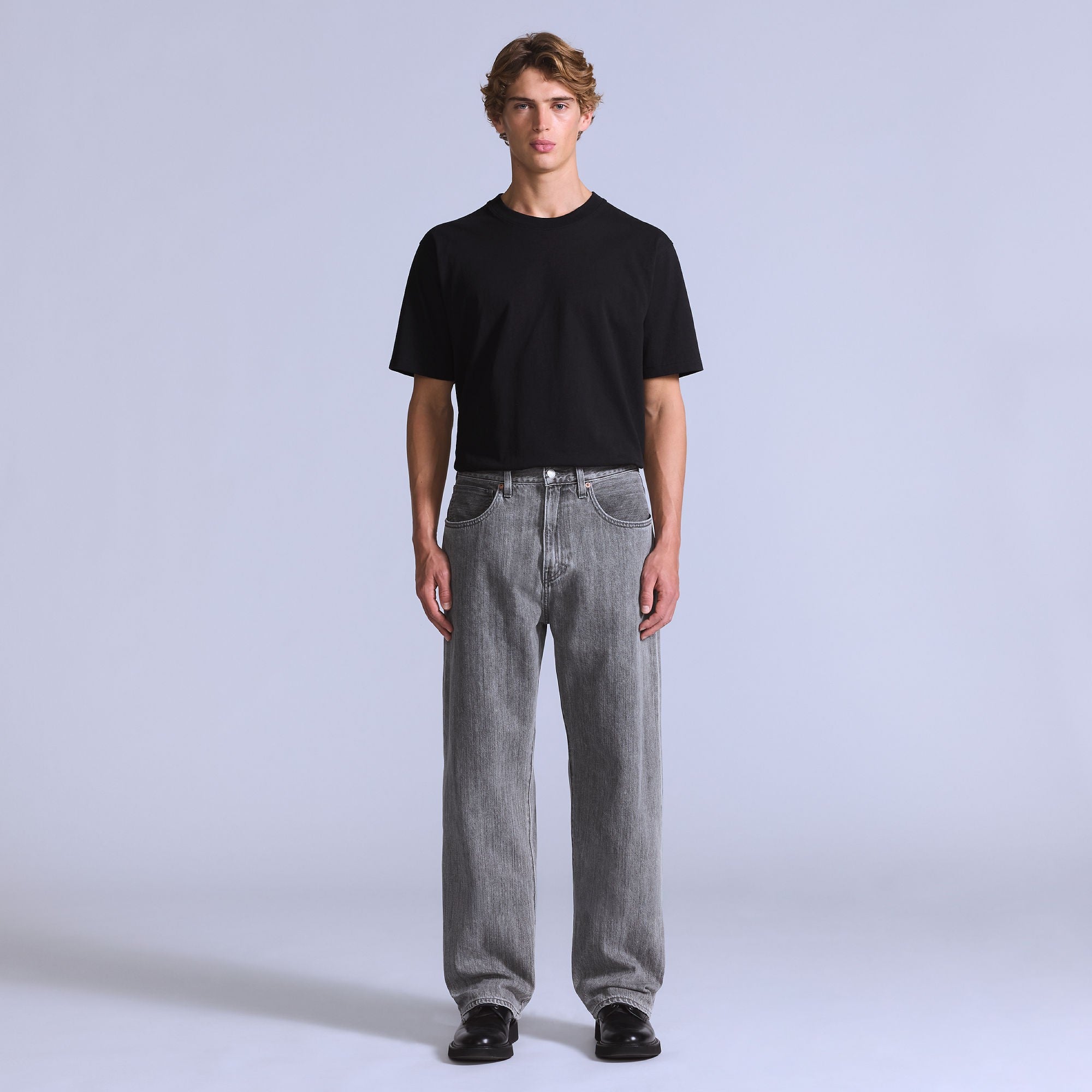 美品 LEVI’S Blue Tab MARKER LOOSE JEANS Levi's® Blue Tab™ Men's Marker Selvedge Loose Jeans