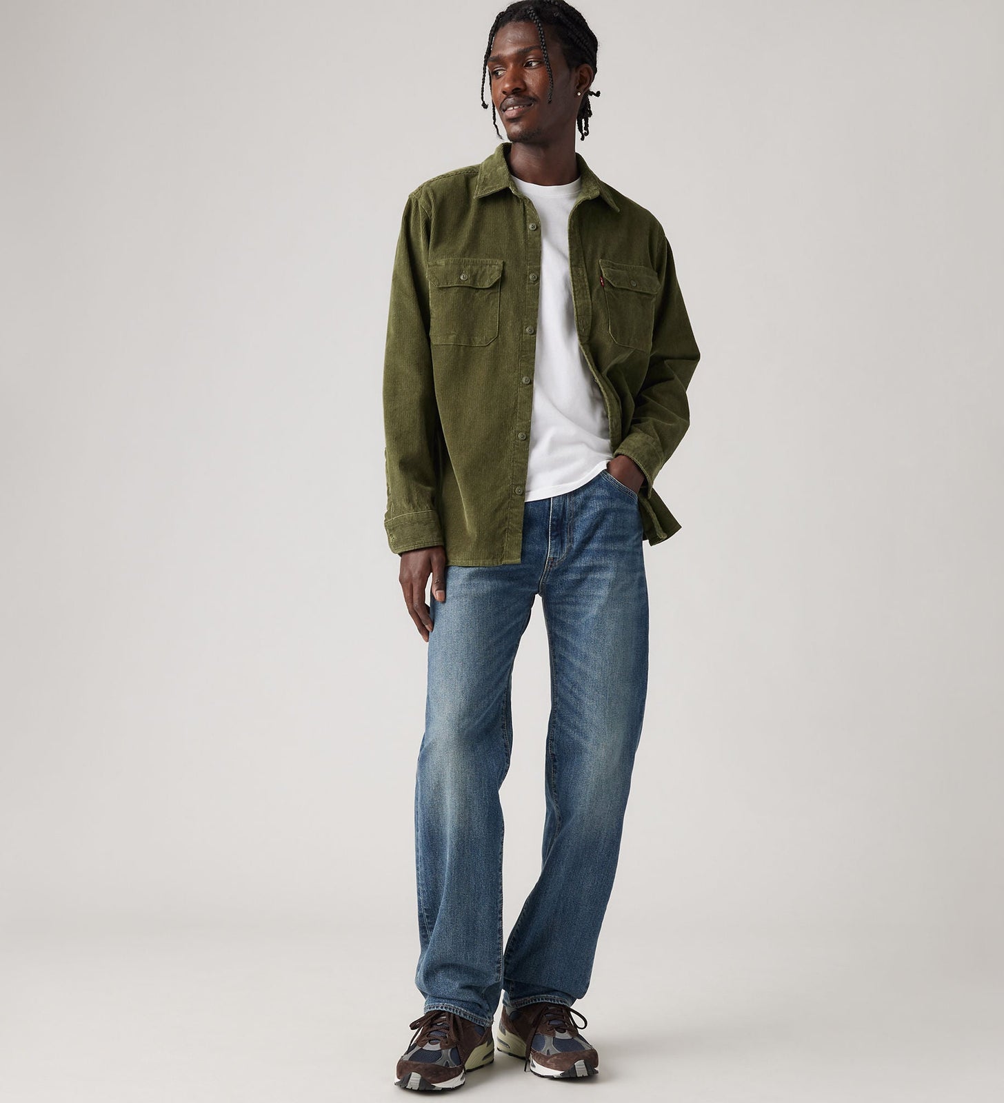 Main 4 - Levi's® Men's 505™ Regular Jeans - 005051555