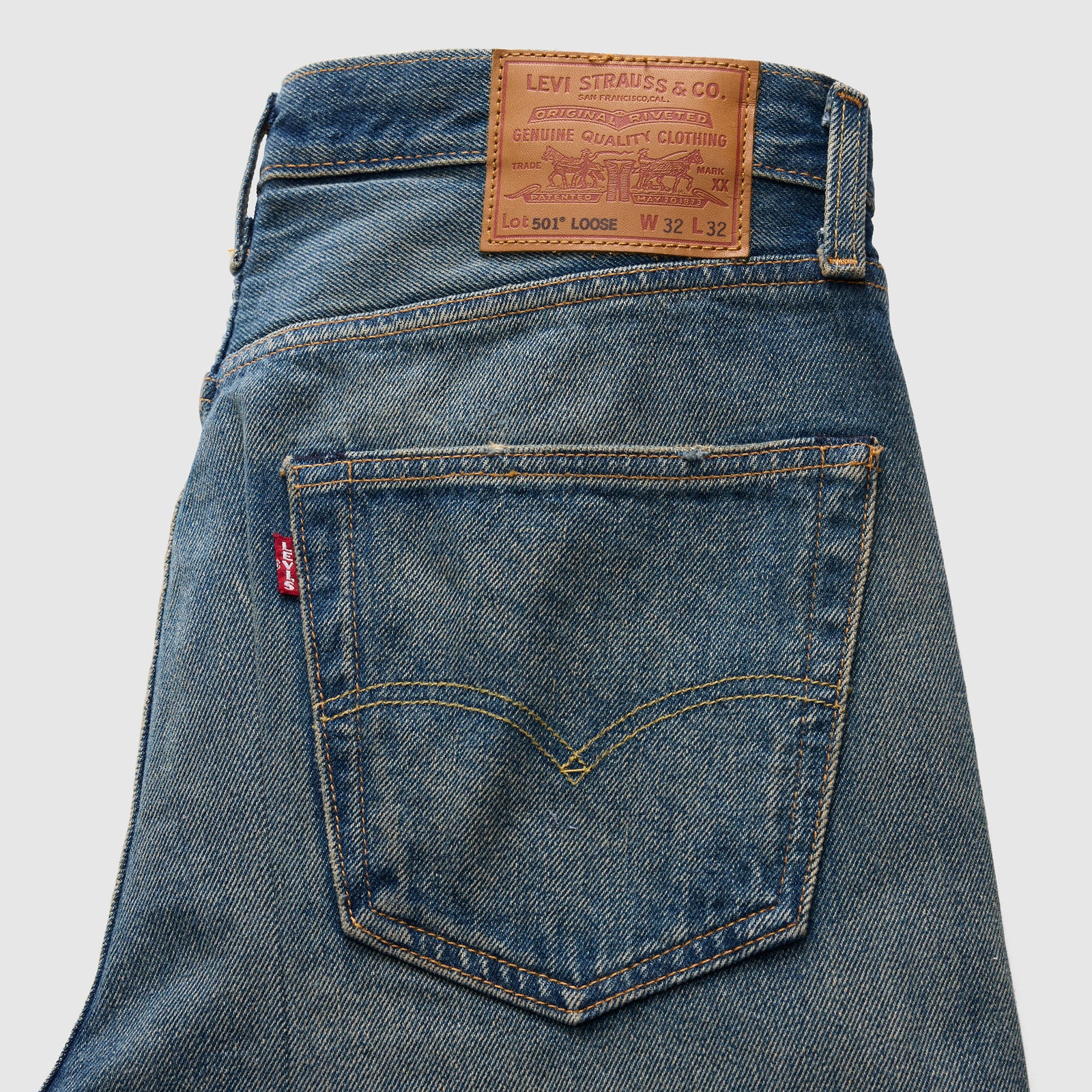 Main 6 - Levi's® Men's 501® Loose Jeans - 0057U0026