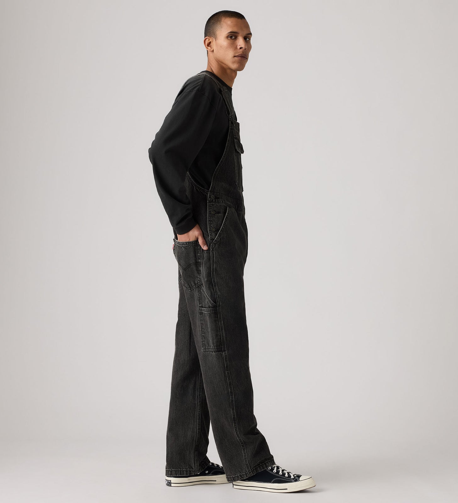 Main 3 - Levi's® Men's Loose Overalls - 0057W0010