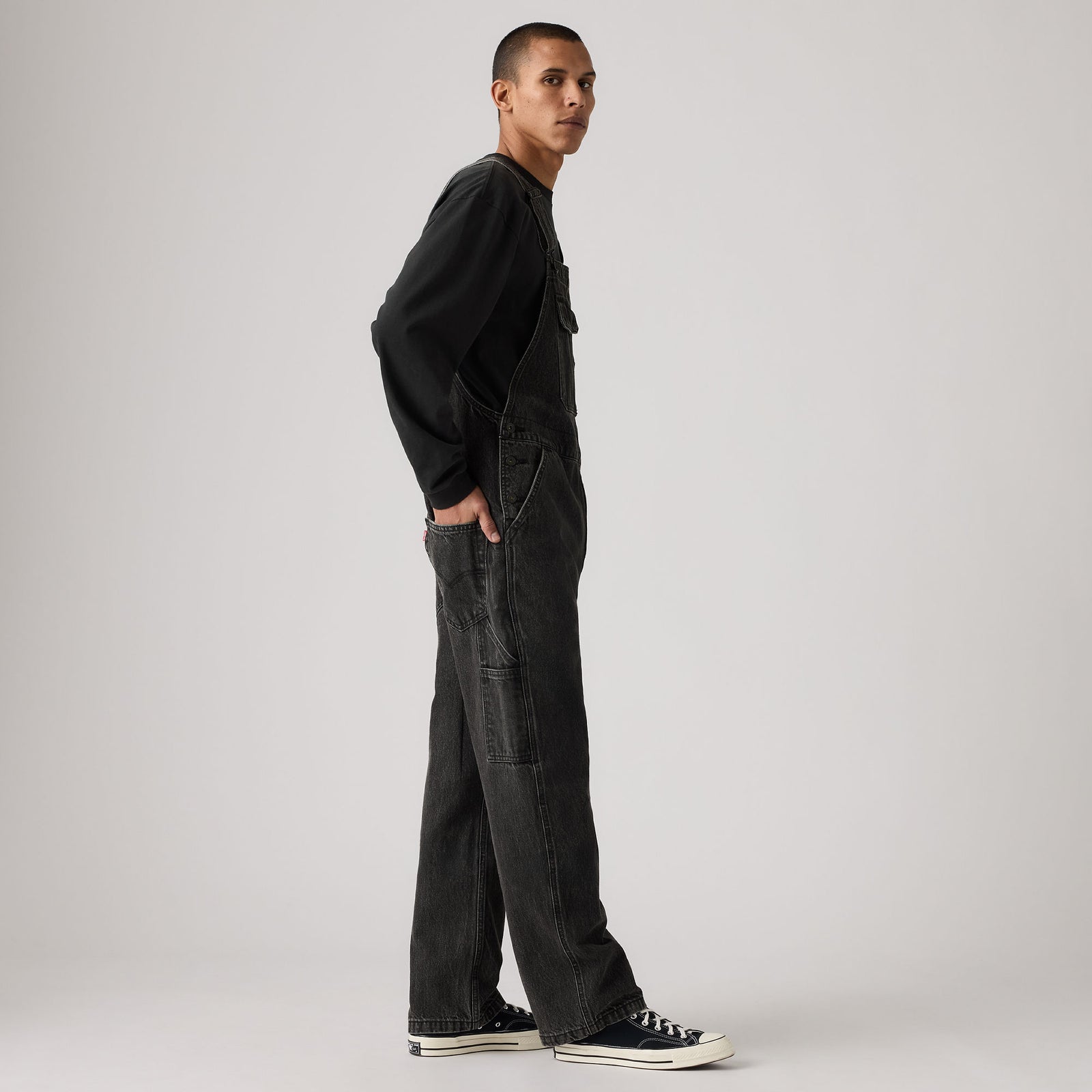 Main 3 - Levi's® Men's Loose Overalls - 0057W0010