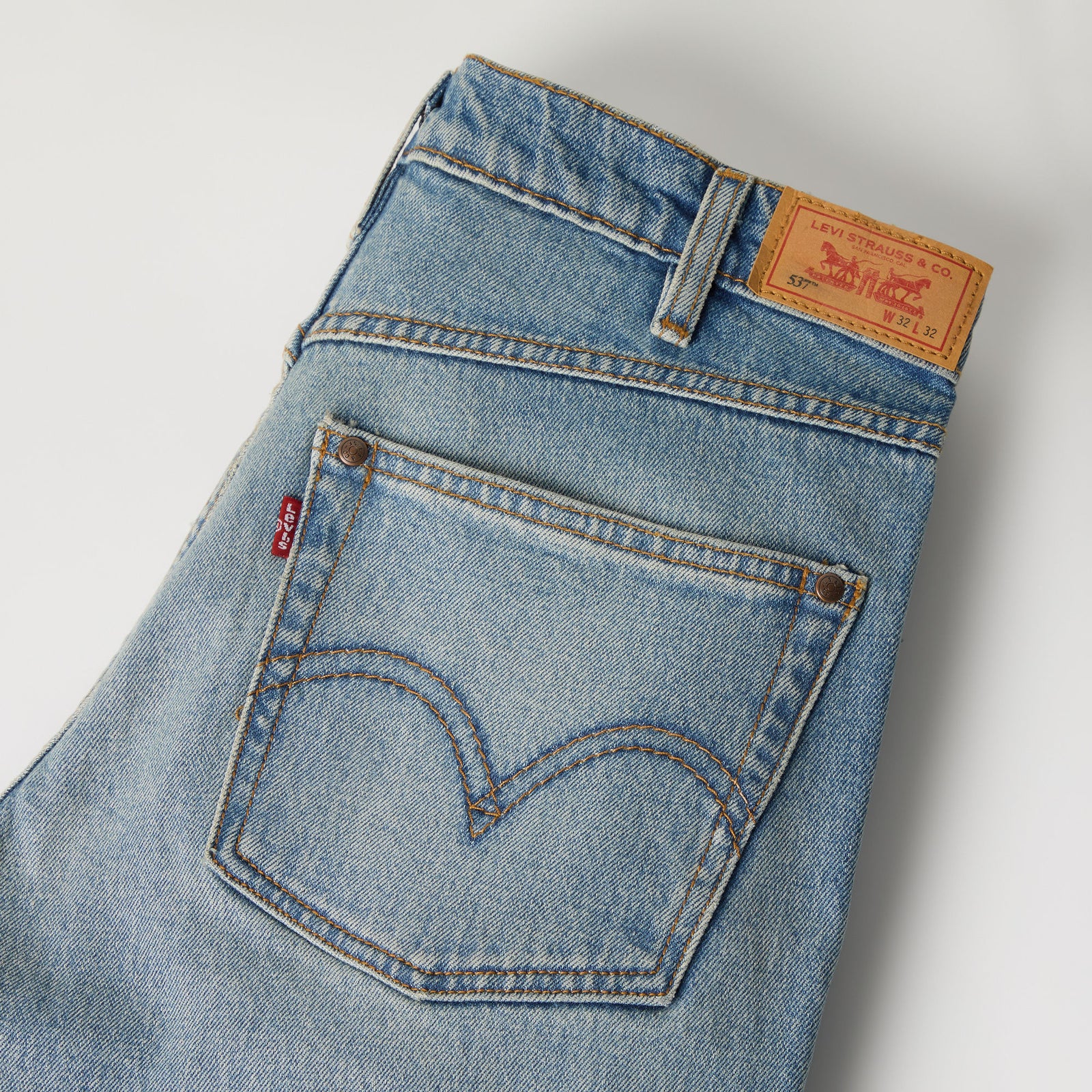 Main 7 - Levi's® Men's 507 Western Slim Bootcut Jeans - 0098C0004