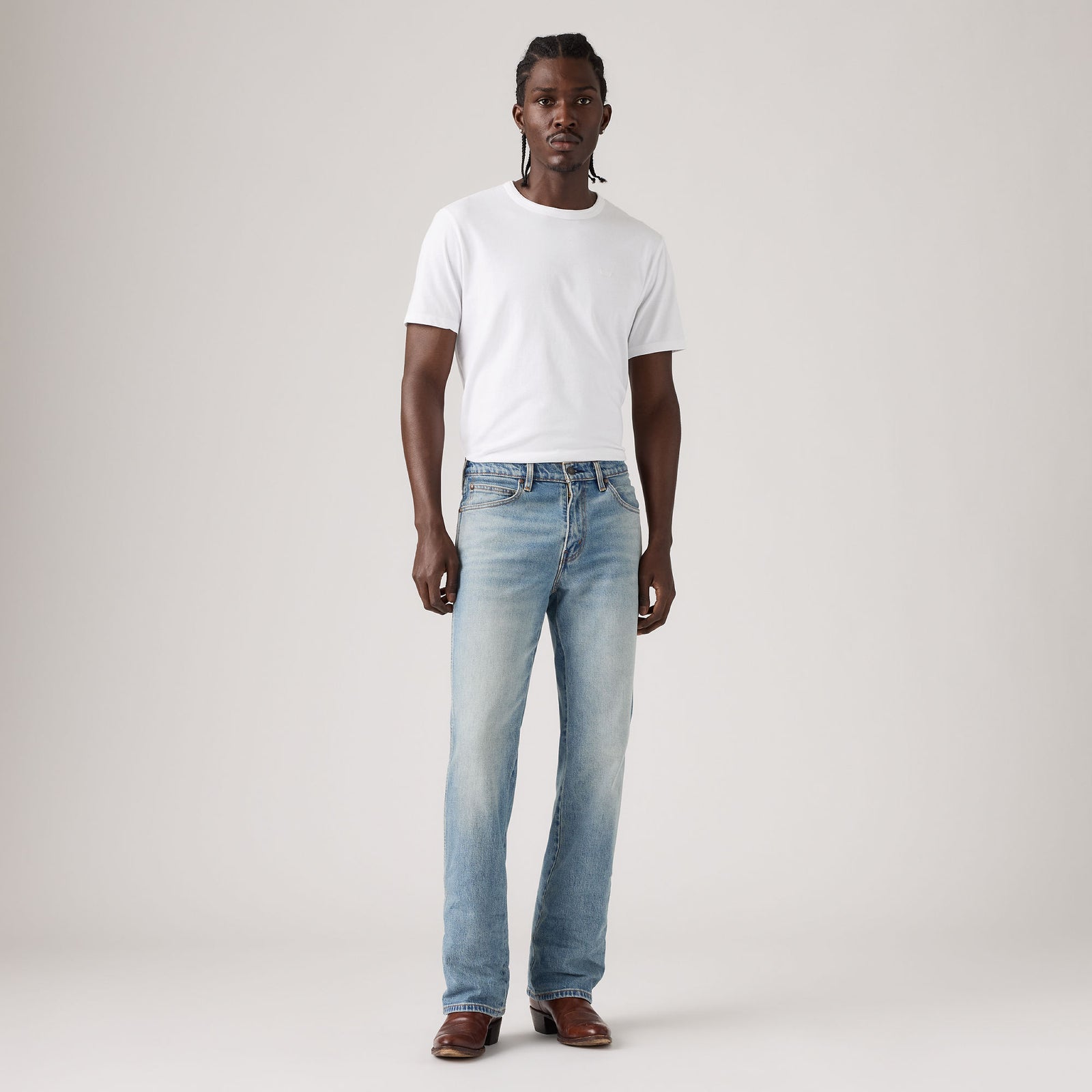Main 2 - Levi's® Men's 507 Western Slim Bootcut Jeans - 0098C0004