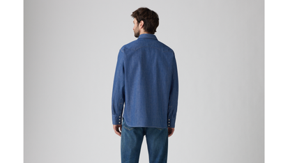 Thumbnail 3 - Levi's® Vintage Clothing Men's 1955 Shorthorn Sawtooth Shirt - 001L70002