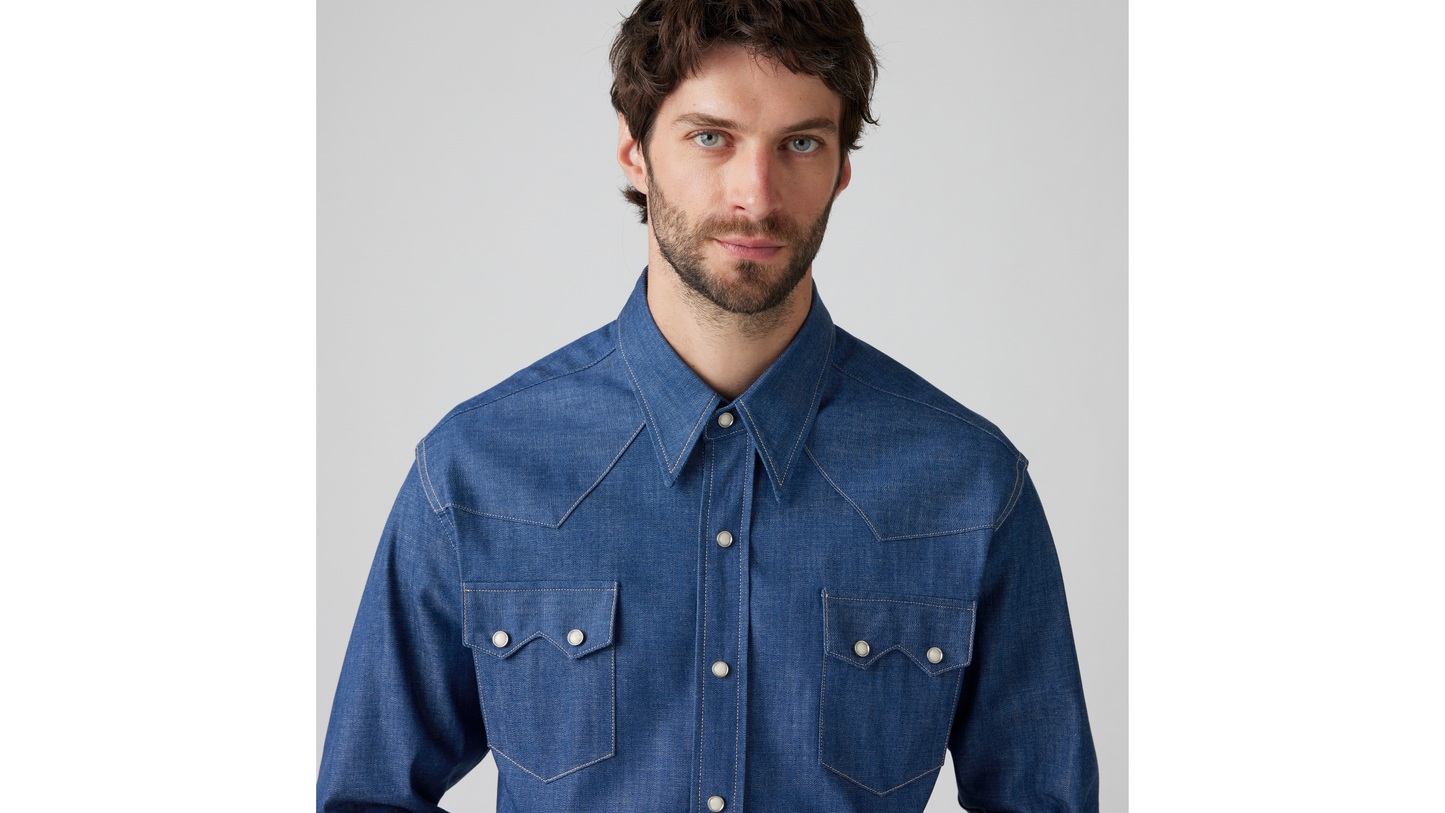 Levi's® Vintage Clothing Men's 1955 Shorthorn Sawtooth Shirt