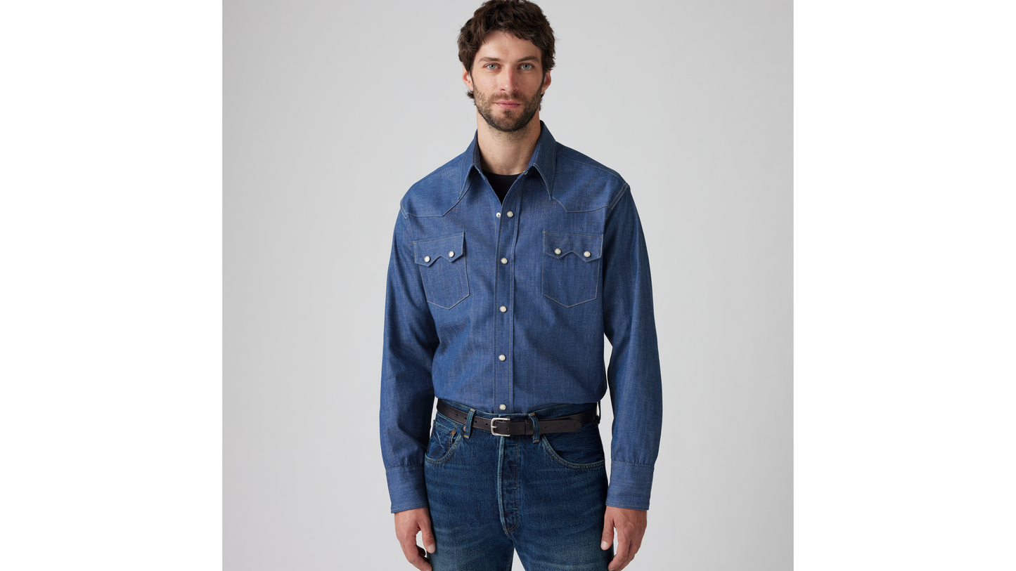 Levi's® Vintage Clothing Men's 1955 Shorthorn Sawtooth Shirt