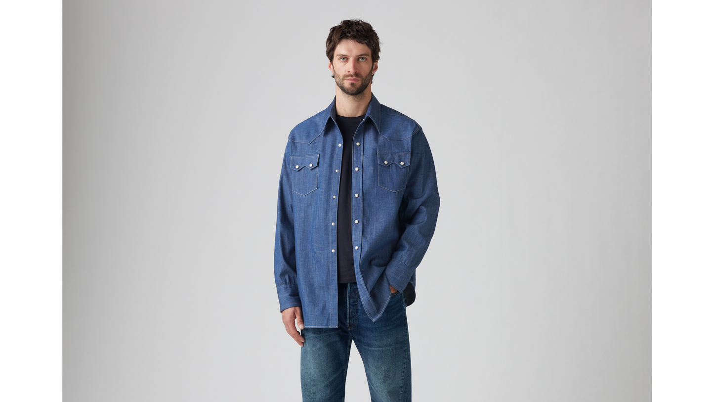 Levi's® Vintage Clothing Men's 1955 Shorthorn Sawtooth Shirt