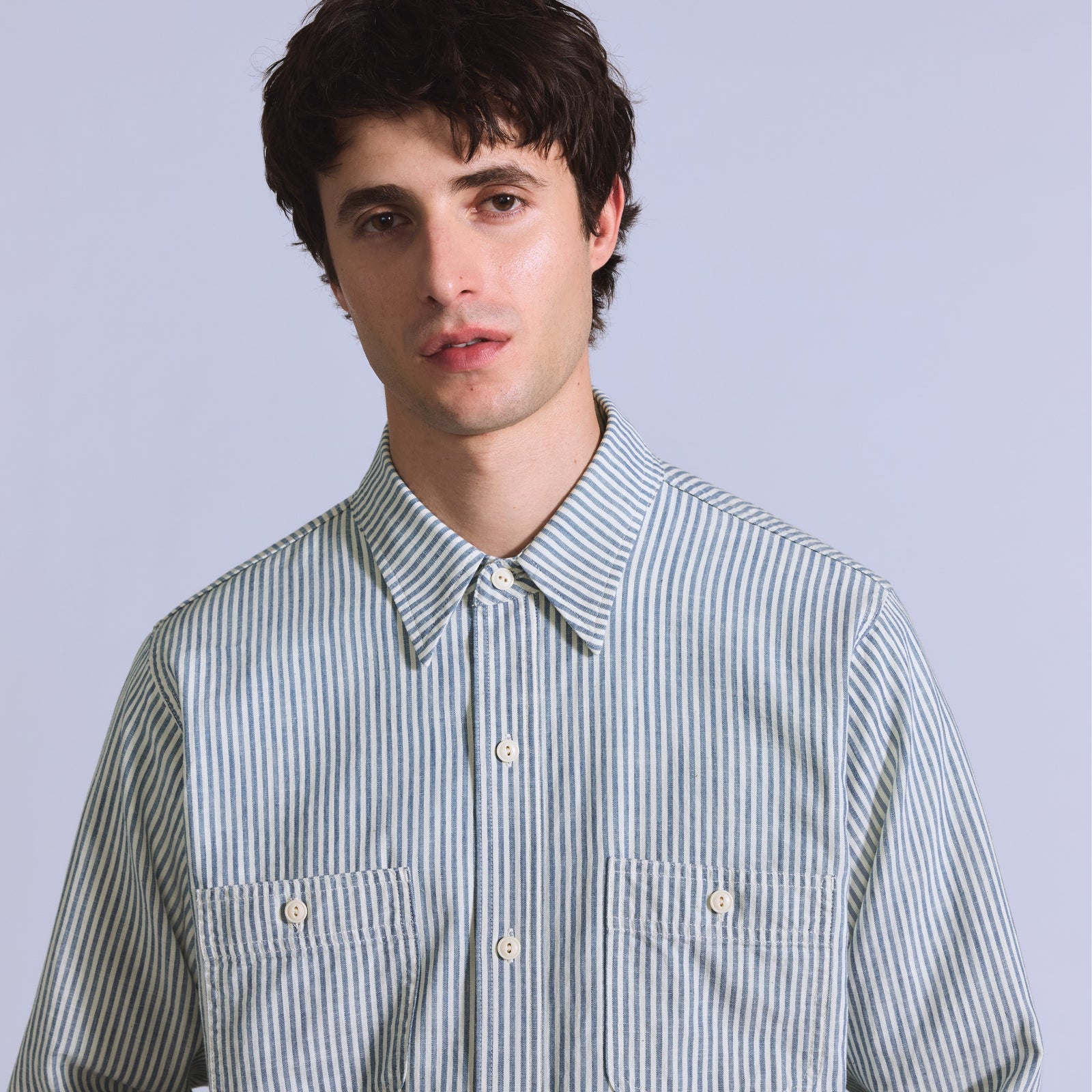Main 4 - Levi's® Blue Tab™ Men's Work Shirt - 001LH0001