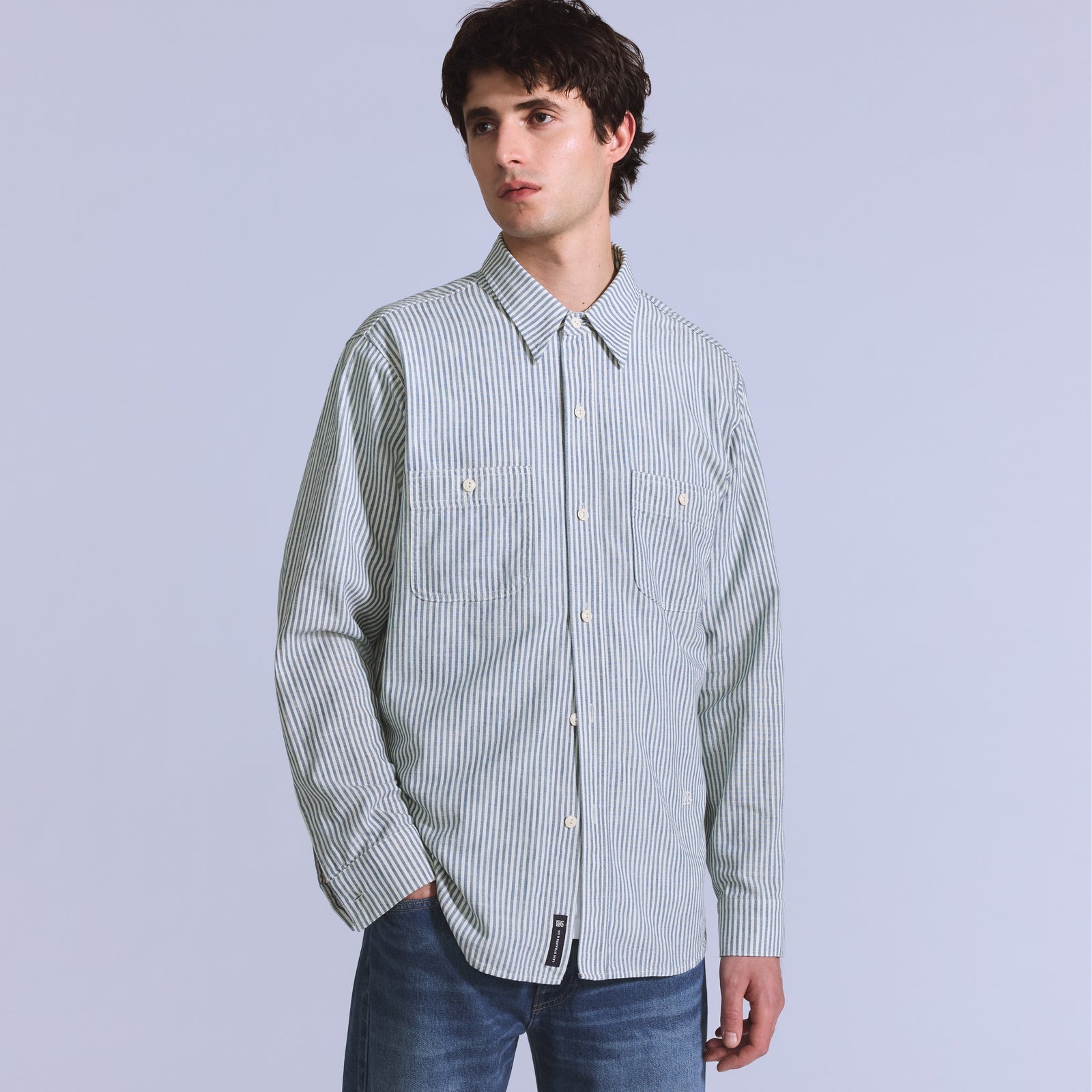 Main 1 - Levi's® Blue Tab™ Men's Work Shirt - 001LH0001