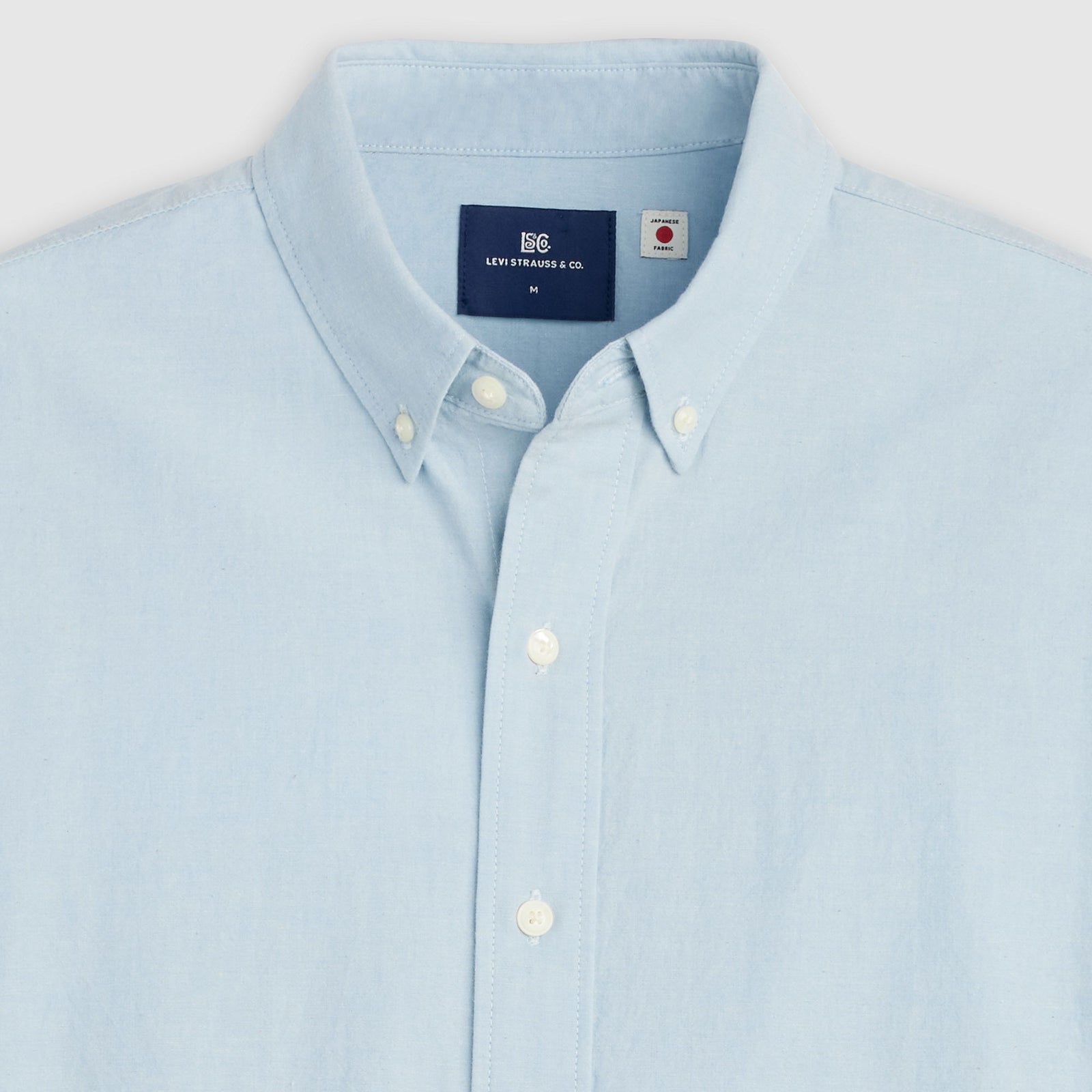 Main 6 - Levi's® Men's Blue Tab™ Relaxed Button-Up Shirt - 001LI0003