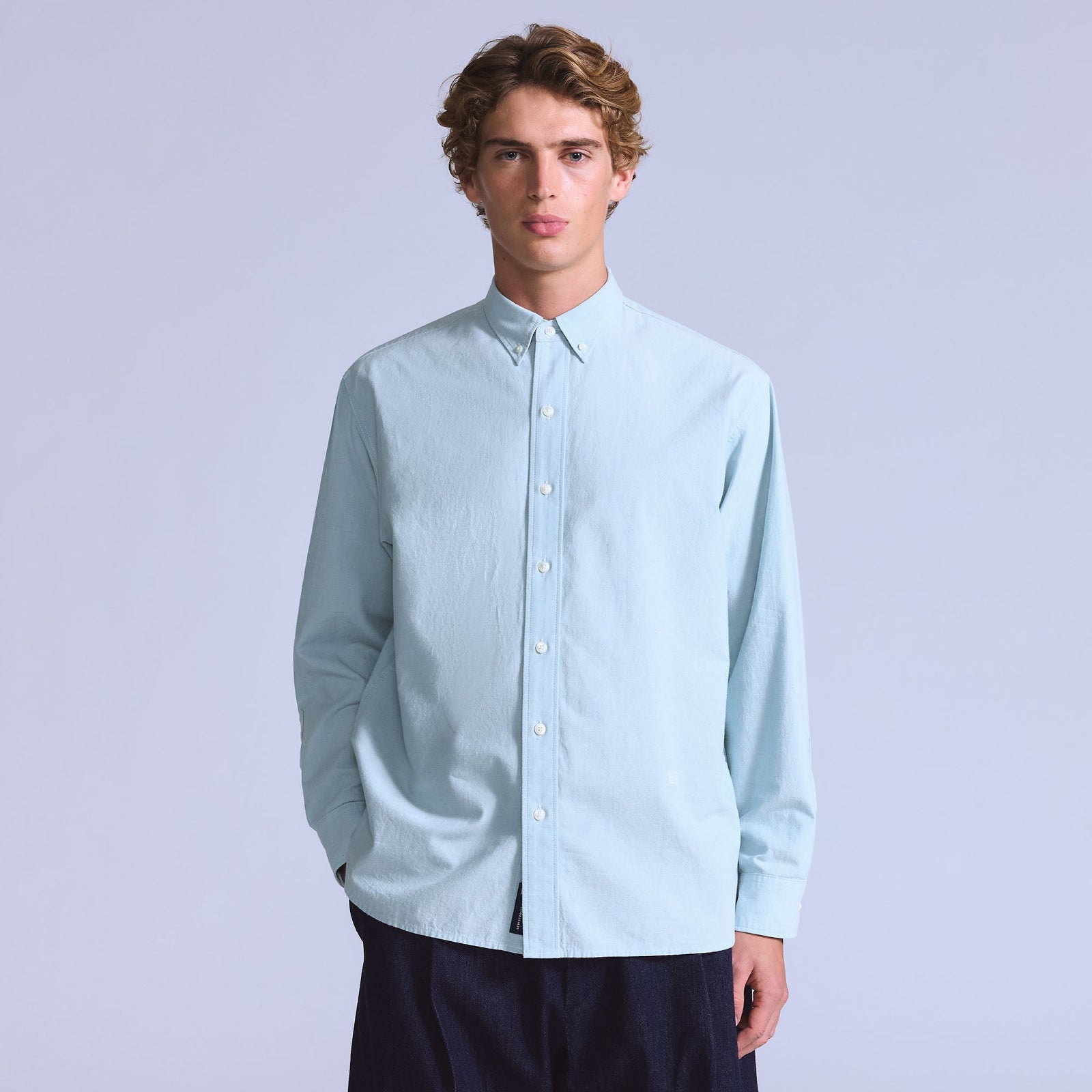 Main 1 - Levi's® Men's Blue Tab™ Relaxed Button-Up Shirt - 001LI0003