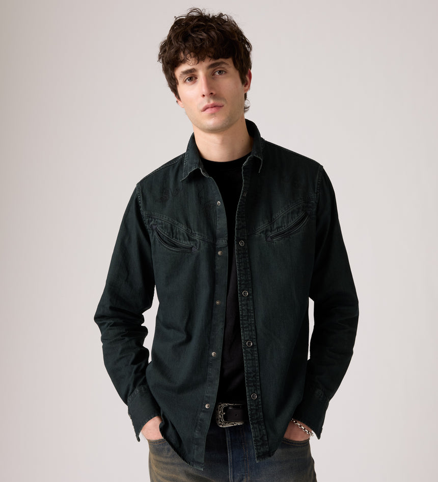 Main 1 - Levi's® Men's Smiley Western Shirt - 003NS0001