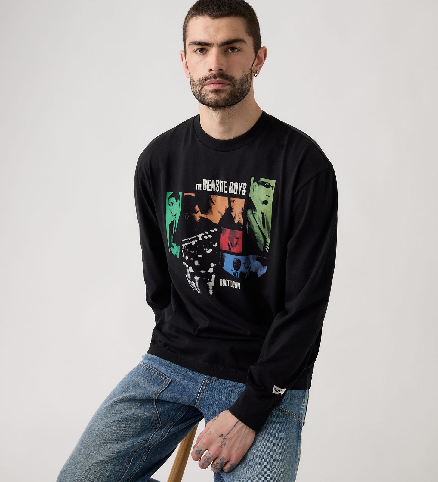 Main 3 - Levi's® Men's Beastie Boys Long-Sleeve Band Tee - 004EY0004