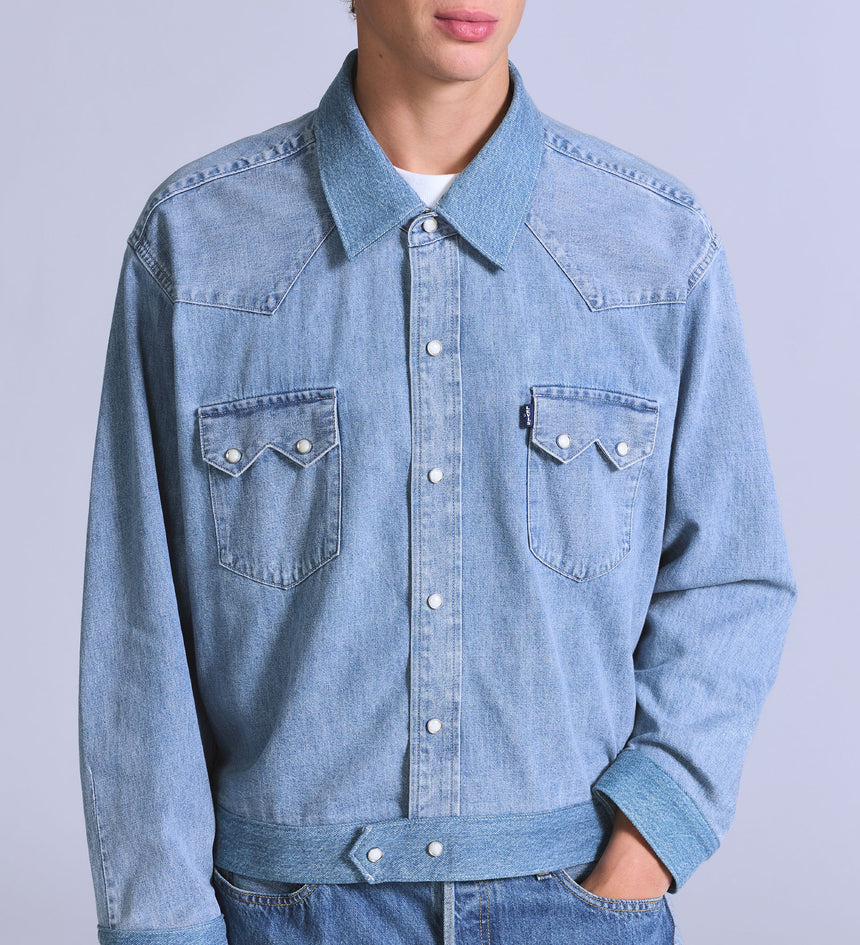 Main 4 - Levi's® Blue Tab™ Men's Customized Sawtooth Jacket - 004TL0000