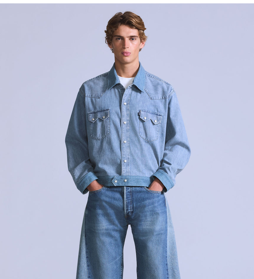 Main 2 - Levi's® Blue Tab™ Men's Customized Sawtooth Jacket - 004TL0000