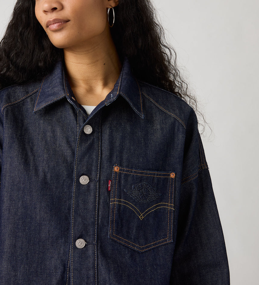 Main 6 - Levi's® x Jordan Overshirt Jacket - 005FG0000