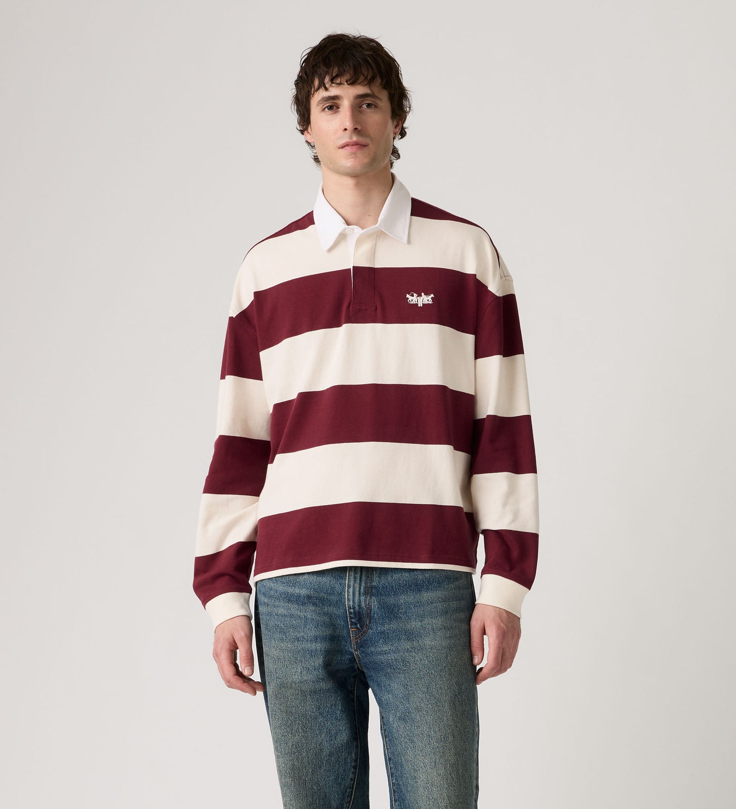 Levi's® Men's Hudson Boxy Rugby Shirt