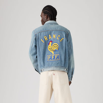 Thumbnail 2 - Levi's® France Football Type II Trucker Jacket - 006GH0002