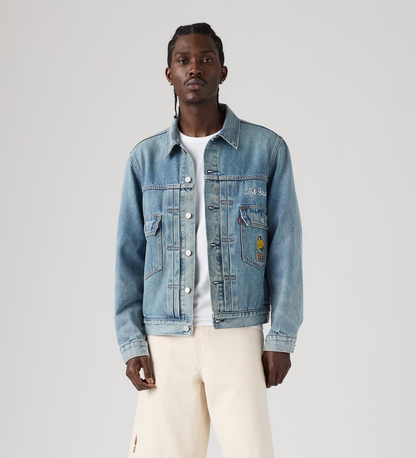 Main 6 - Levi's® France Football Type II Trucker Jacket - 006GH0002