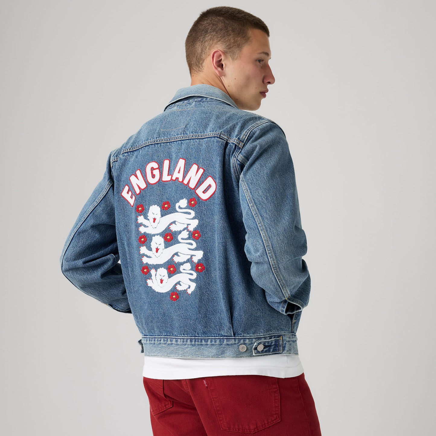 Levi's® England Football Type II Trucker Jacket