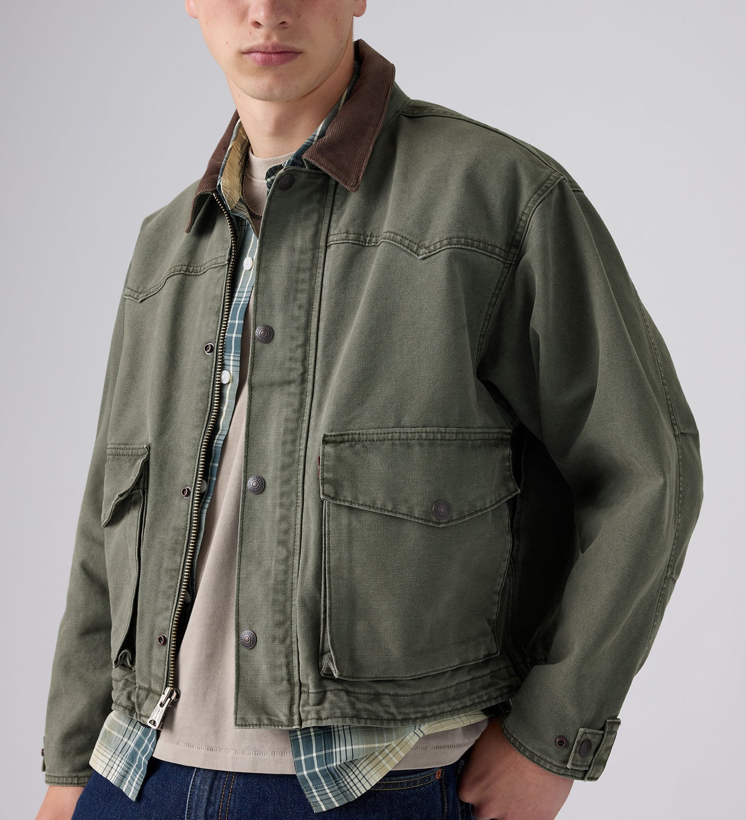 Main 4 - Levi's® Men's Western Hilltop Jacket - 007SO0001