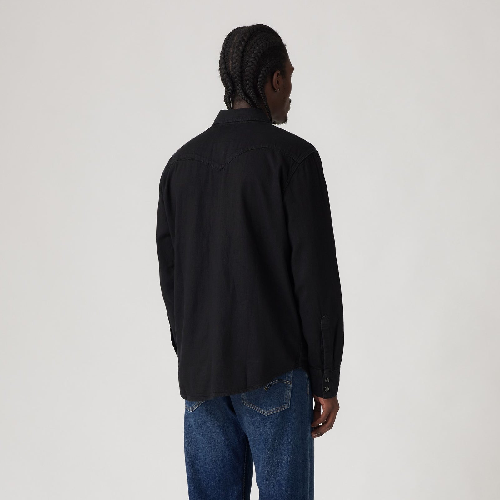 Main 4 - Levi's® Men's Barstow Standard Fit Western Shirt - 857440002