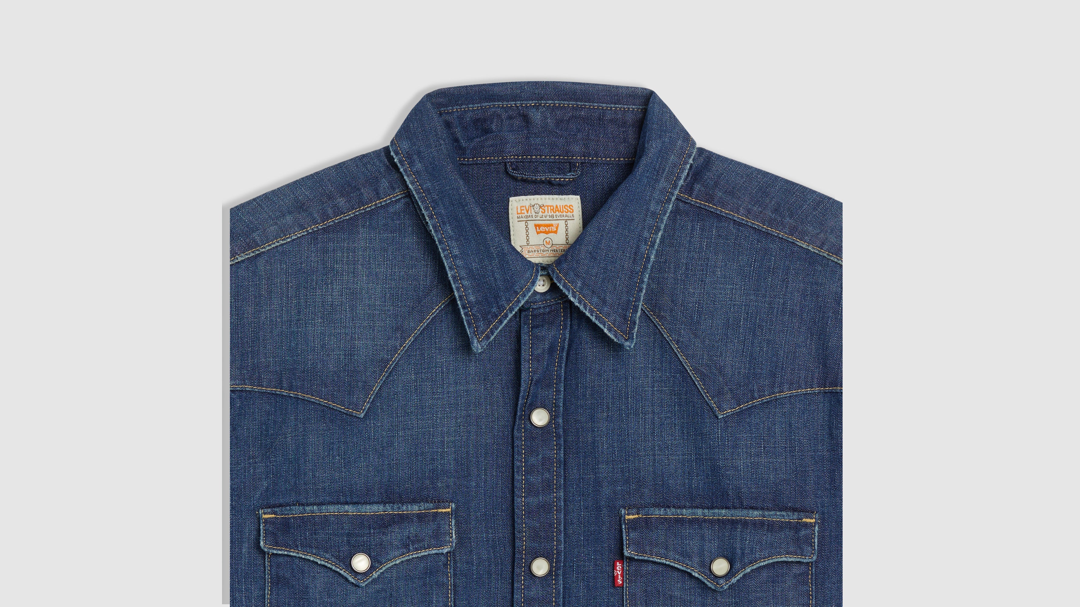 Men's Barstow Western Shirt – Tailored Shape True Grit