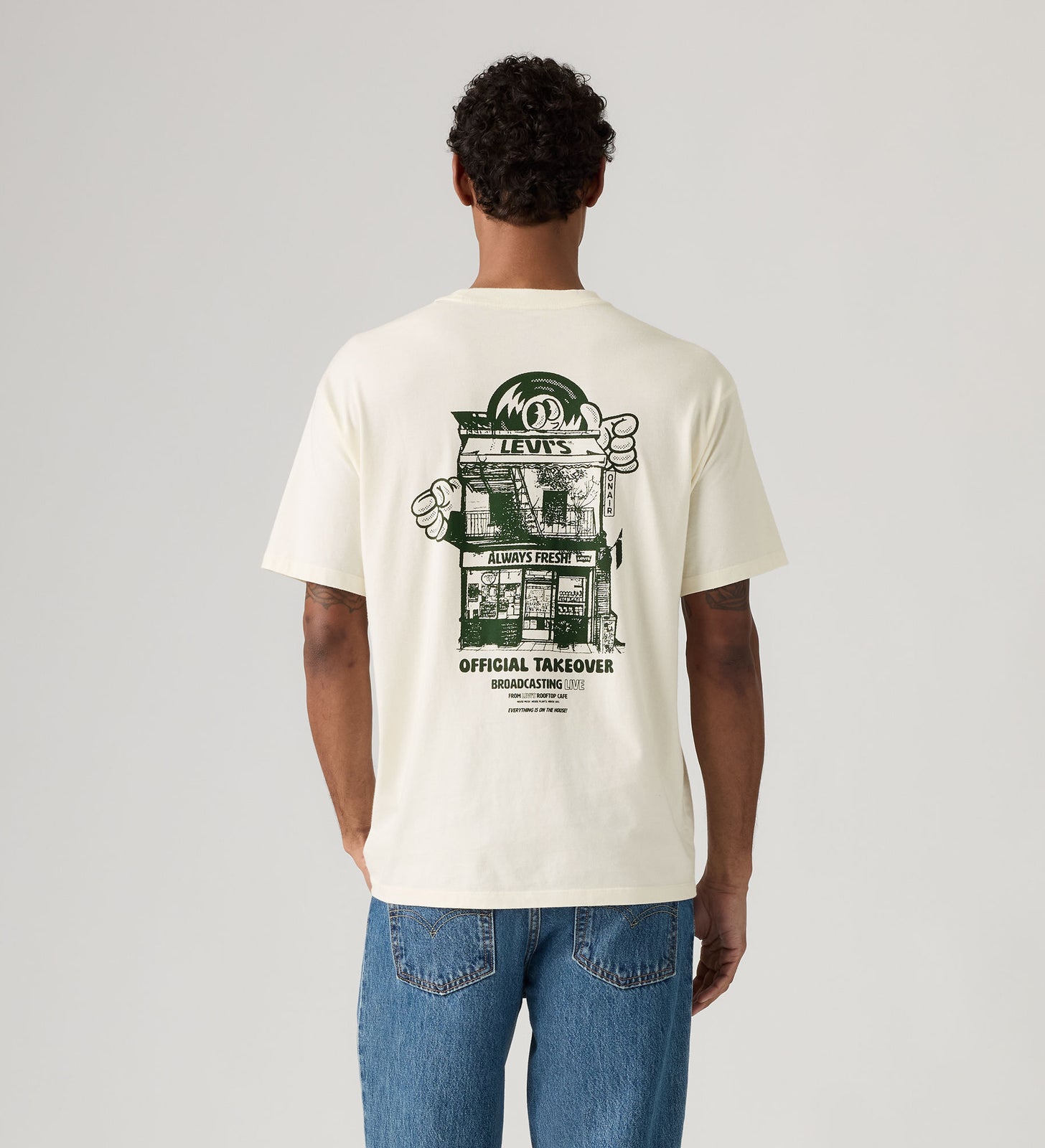 Main 3 - Levi's® Men's Graphic Vintage Fit T-Shirt - 873730455