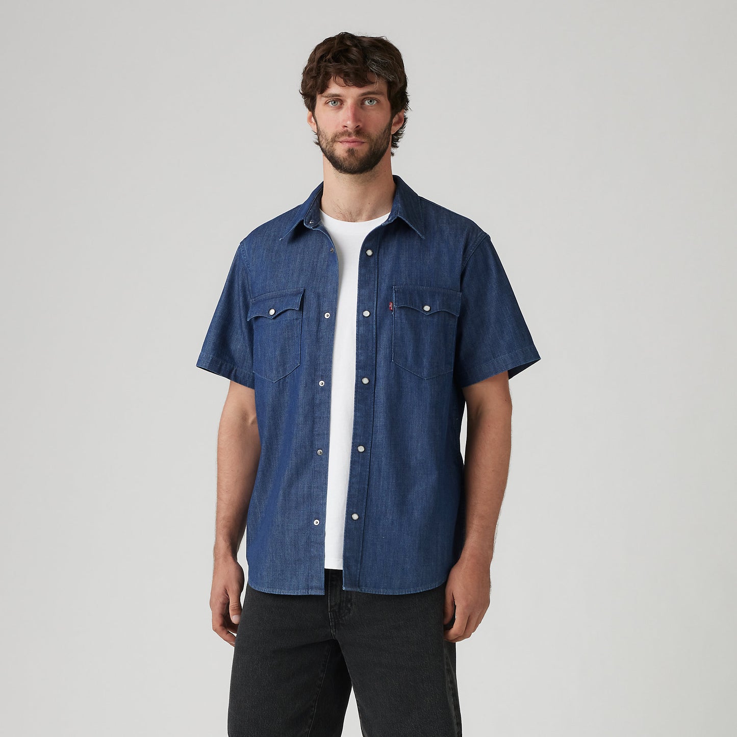 Levi's® Men's Short-Sleeve Relaxed Fit Western Shirt
