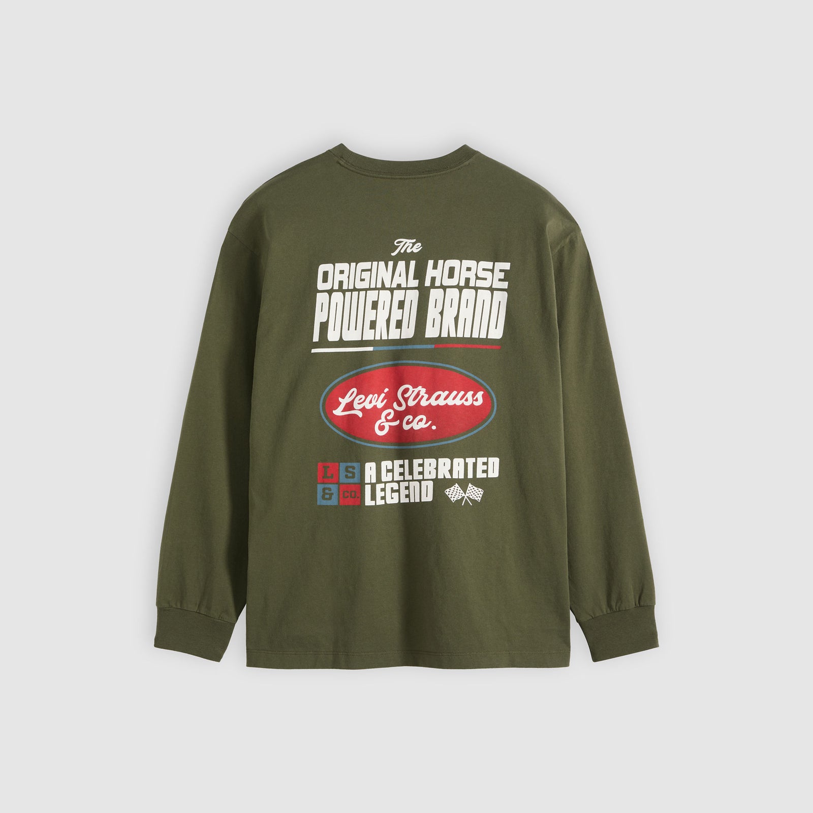 Main 6 - Levi's® Men's Long-Sleeve Graphic Authentic T-Shirt - A61450106