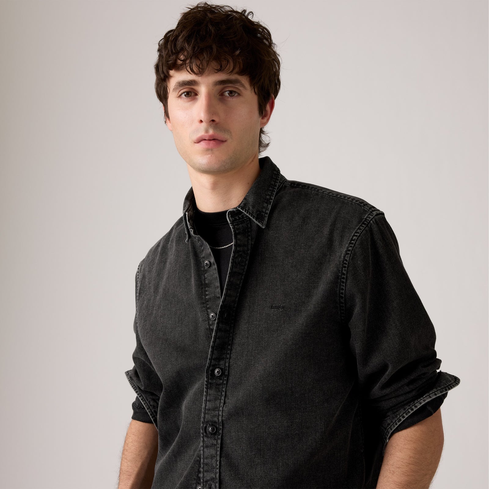 Main 3 - Levi's® Men's Authentic Button-Down Shirt - A72100038