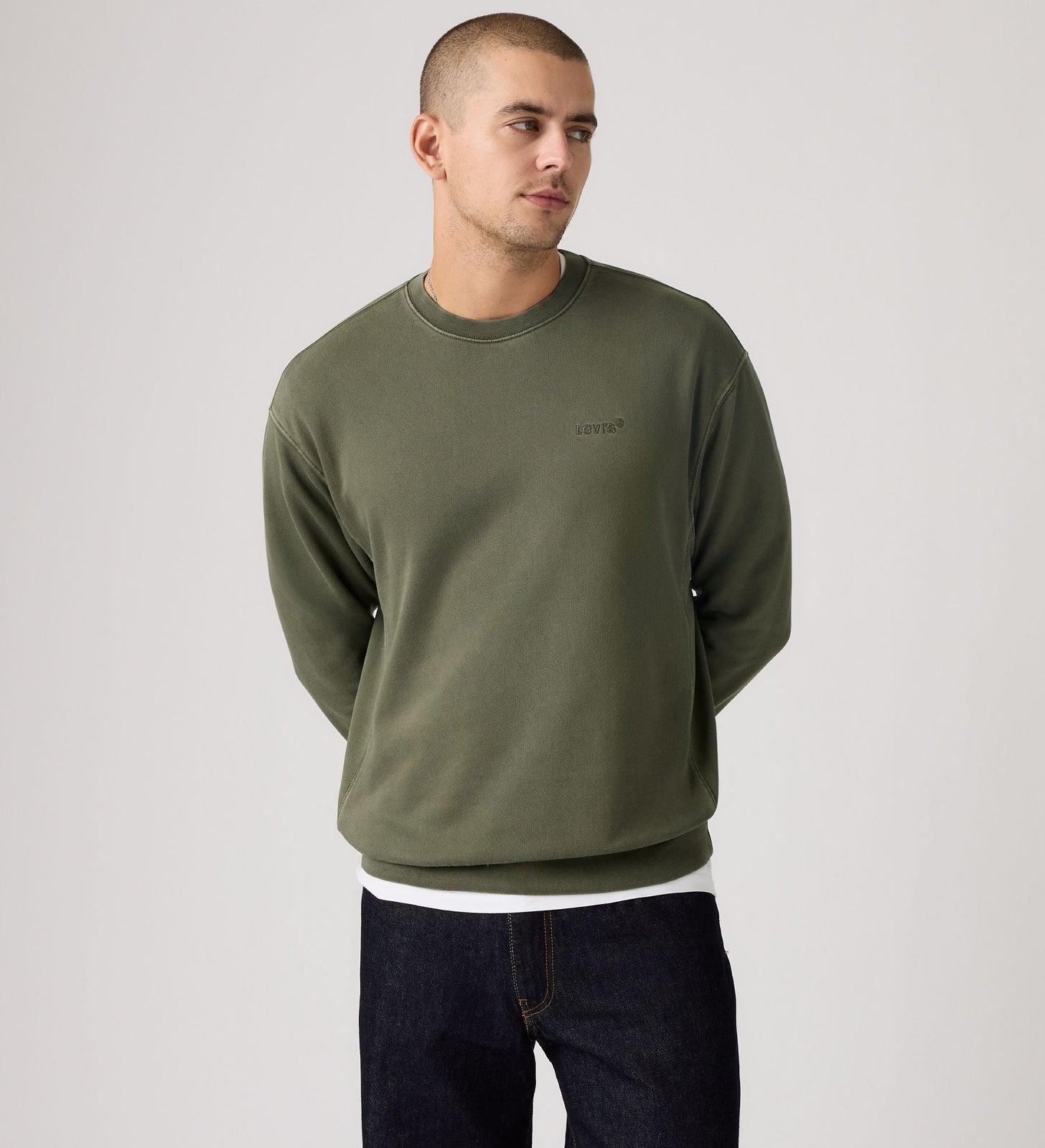 Main 3 - Levi's® Men's Authentic Crewneck Sweatshirt - A92440044