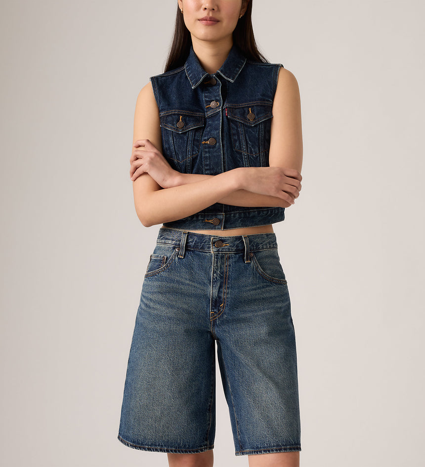 Main 5 - Levi's® Women's Baggy Dad Jorts - 000MJ0008