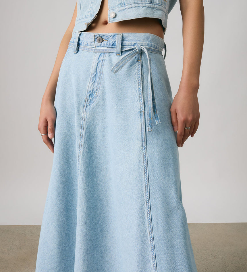 Main 6 - Levi's® Women's Xtra Long Skirt - 001T40014