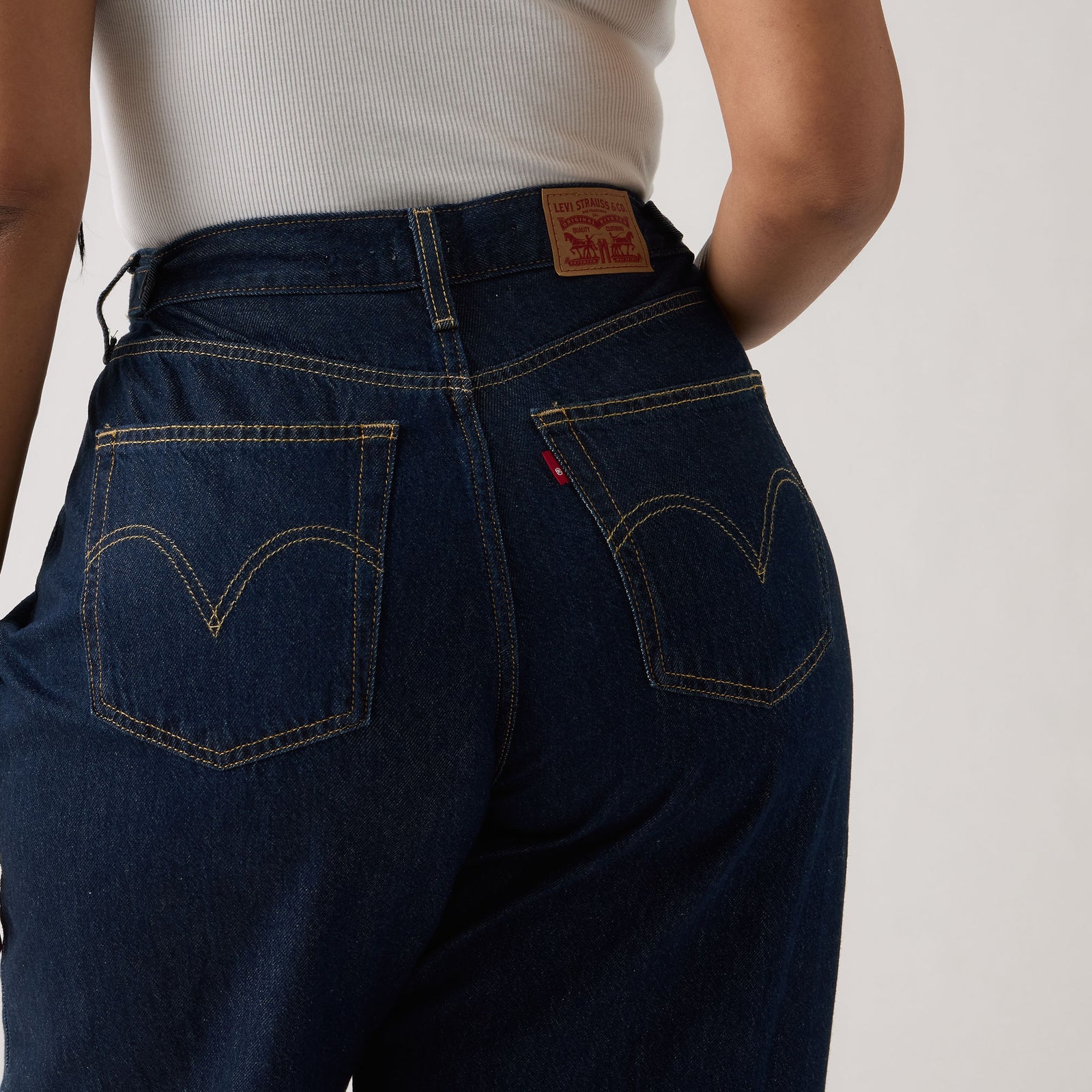 Main 7 - Levi's® Women's Cinch Baggy Jeans - 001UP0016