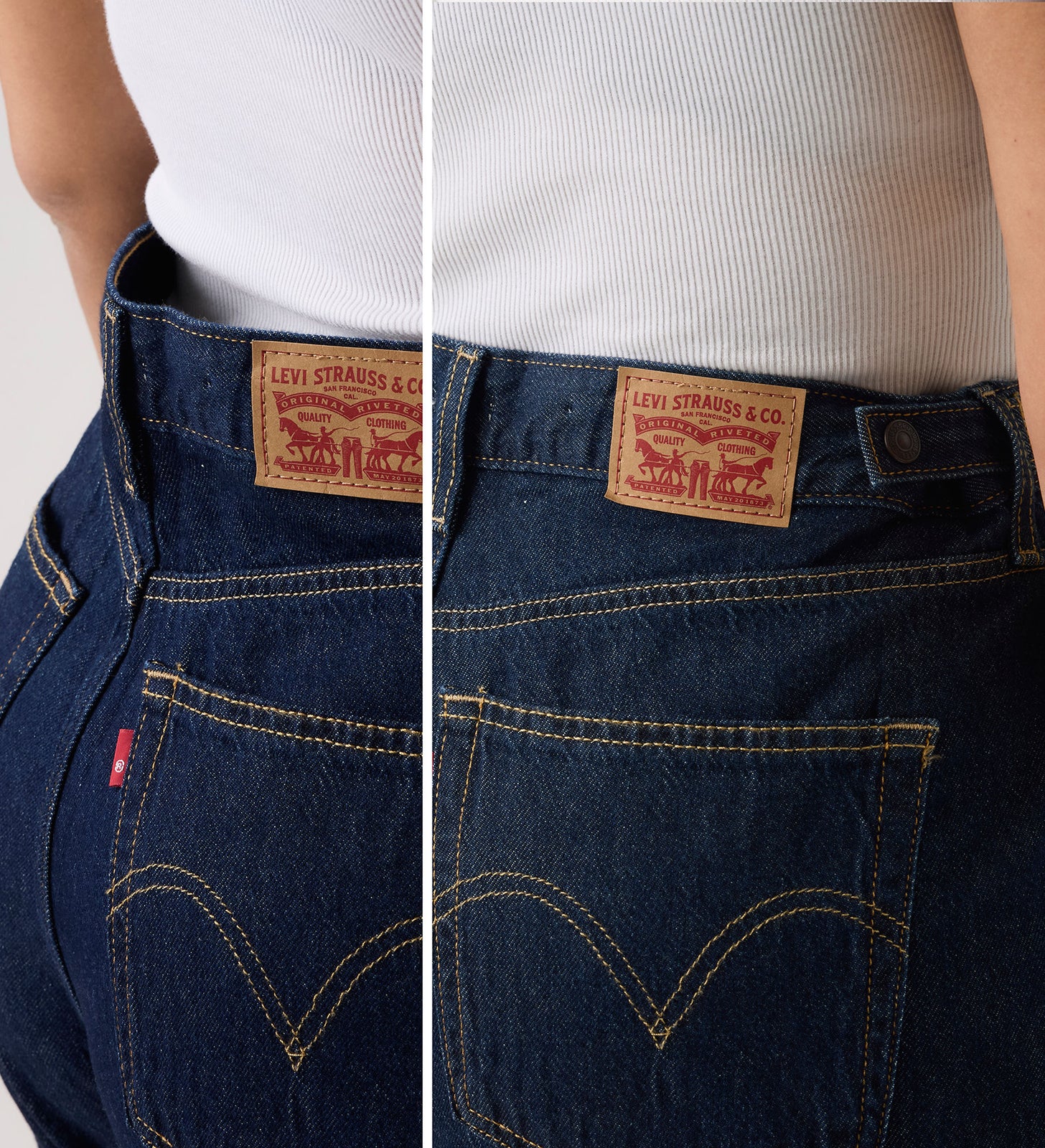 Main 11 - Levi's® Women's Cinch Baggy Jeans - 001UP0016