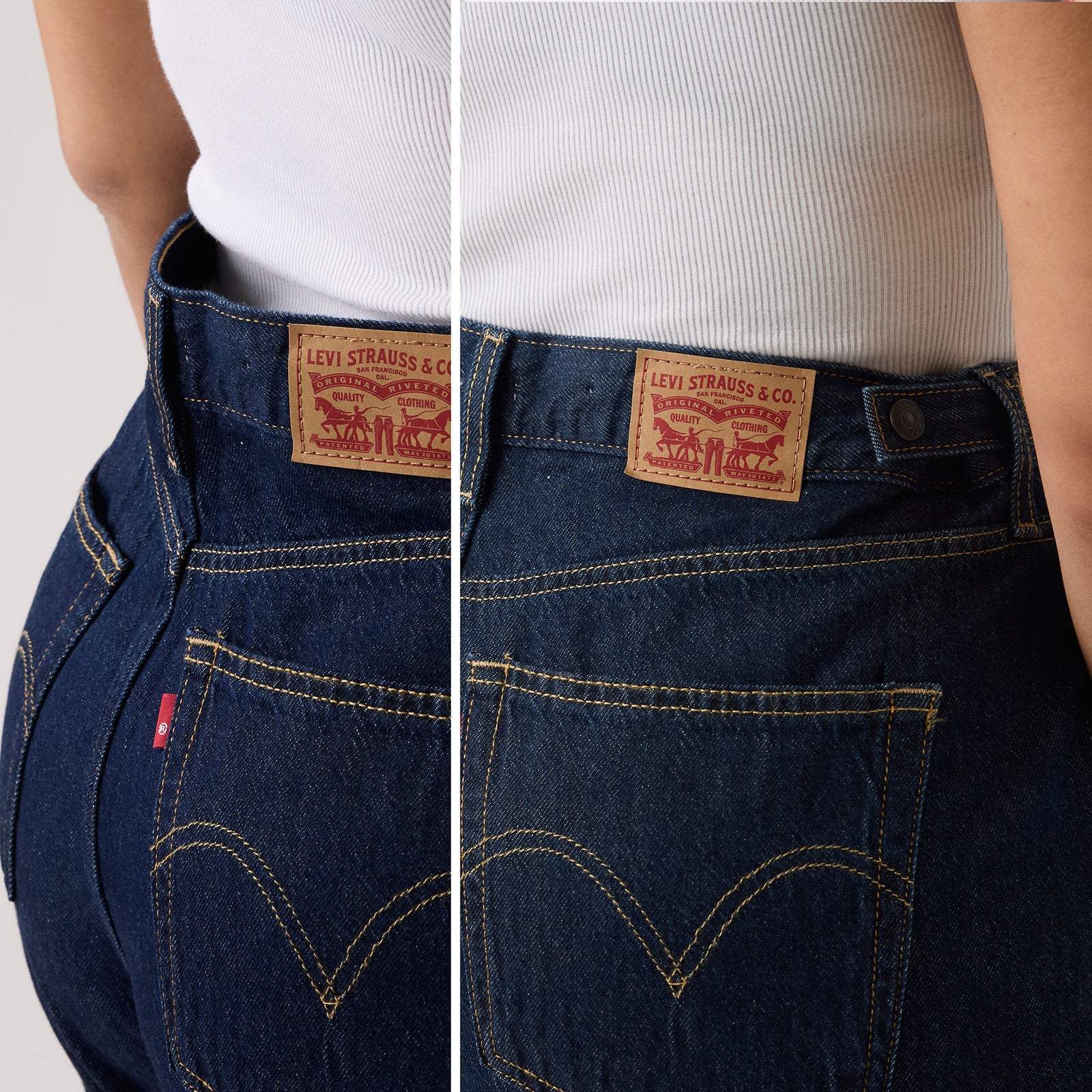 Main 11 - Levi's® Women's Cinch Baggy Jeans - 001UP0016