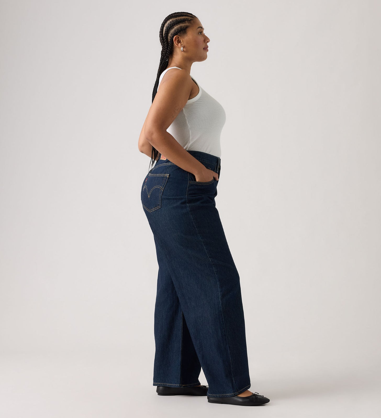 Main 10 - Levi's® Women's Cinch Baggy Jeans - 001UP0016