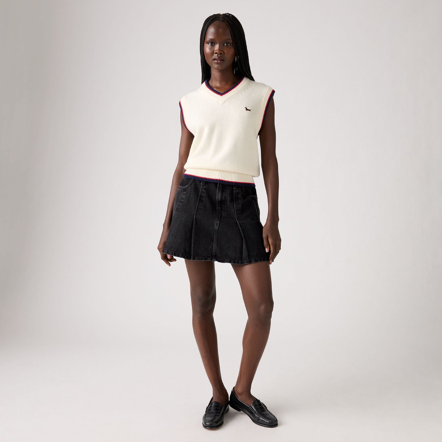 Levi's® Women's Pleated Mini Skirt