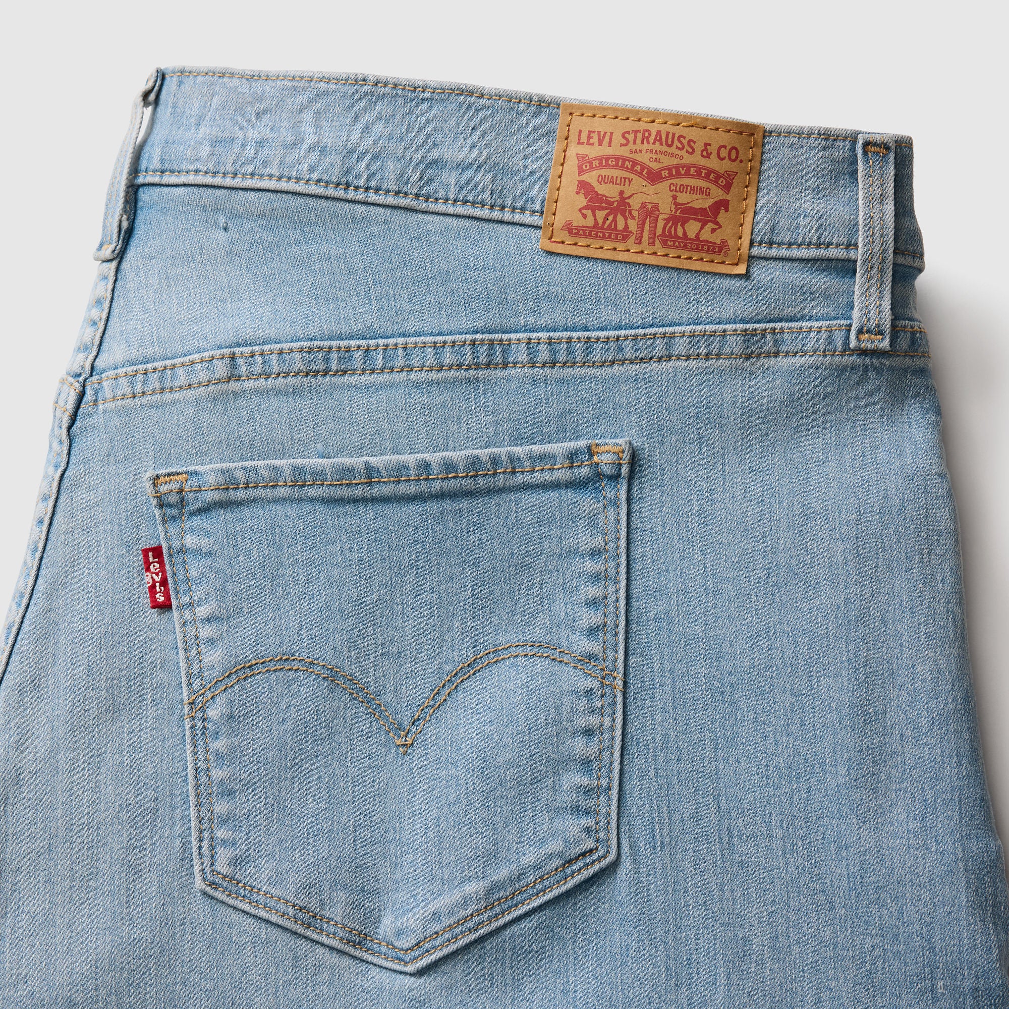 Levi's® Women's 318 Shaping Wide-Leg Jeans (Plus Size) In Light