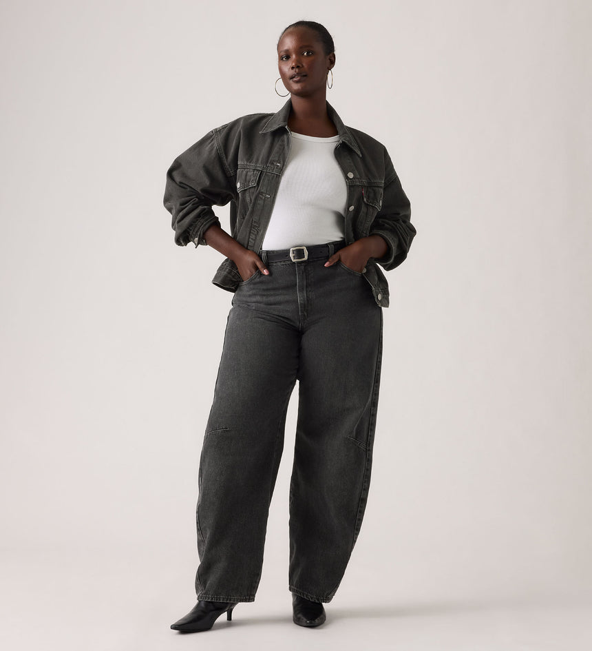 Main 6 - Levi's® Women's Baggy Dad Barrel Jeans - 0039A0000