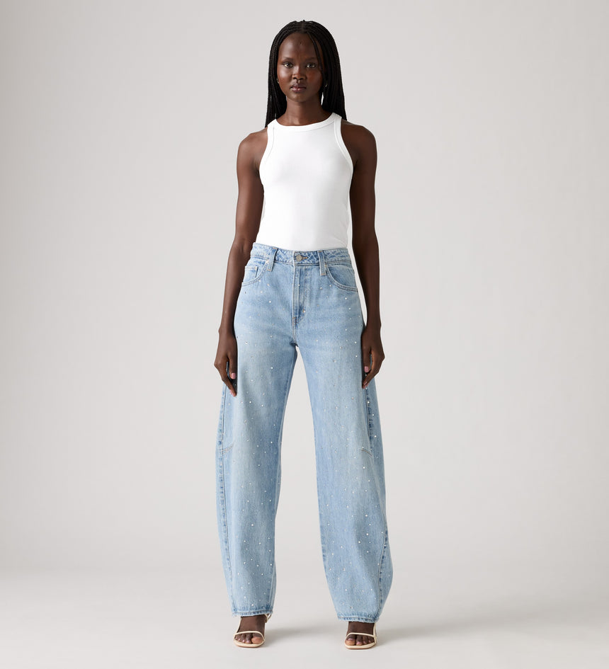 Main 2 - Levi's® Women's Baggy Dad Barrel Jeans - 0039a0007