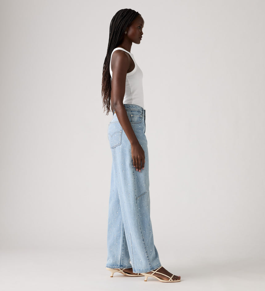 Main 3 - Levi's® Women's Baggy Dad Barrel Jeans - 0039a0007